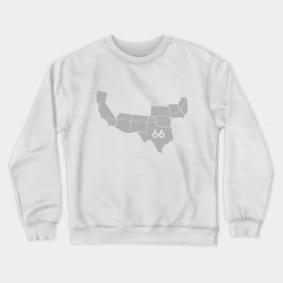 Home on 66 Crewneck Sweatshirt